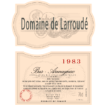 Armagnac Domaine de Larroude 1983 47,6% 0,7 LTR v drevenom boxe